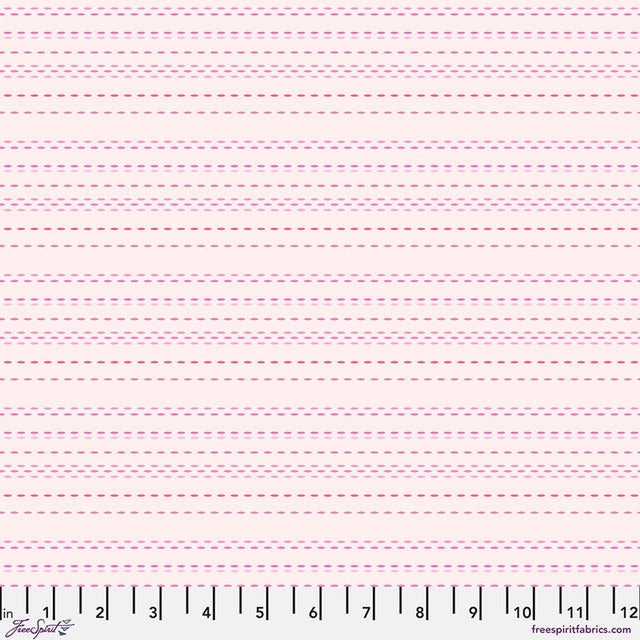 Cotton Print Blush Pic Stitch Fabric 44/45"