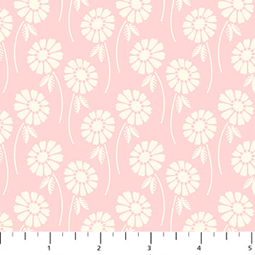 Cotton Fabric Blush Pop Sugar Daisy Flourish 44/45"