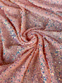 Iridescent Sequin on Velvet