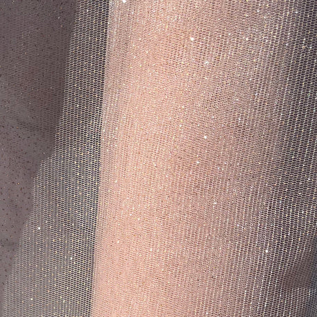 Glitter Mesh Polyester Fabric - Sparkle Net, 60" Width (1 Yard)
