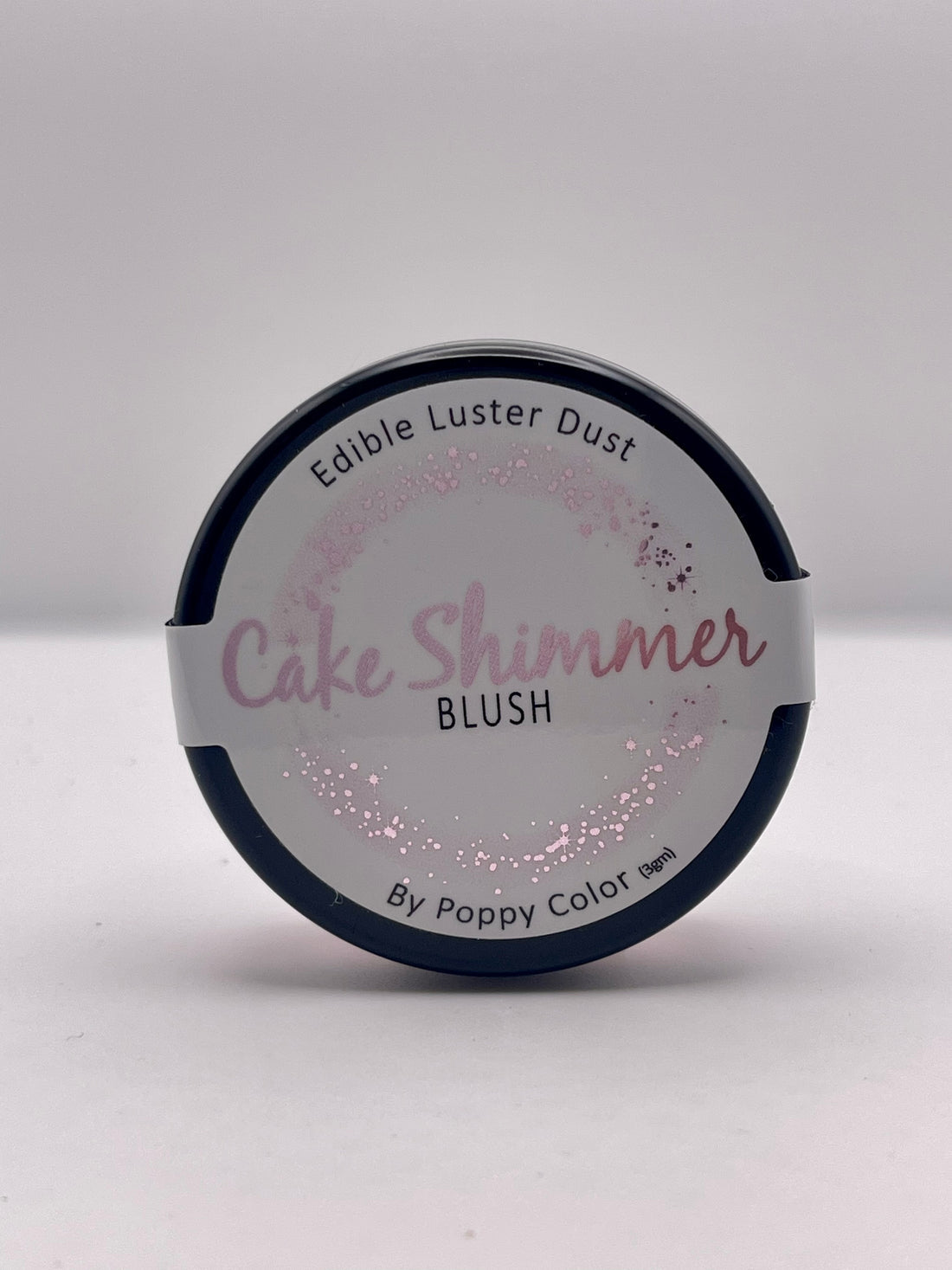 Cake Shimmer Blush by Poppy Paint 100% Edible Luster Dust 3g for Cake Decorating