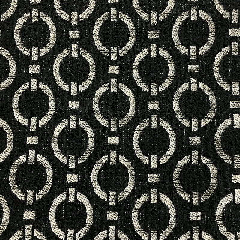 Jacquard Woven Geometric Upholstery Fabric