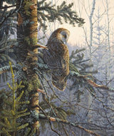 Fabric Panel Boreal Owl 36" David Textiles