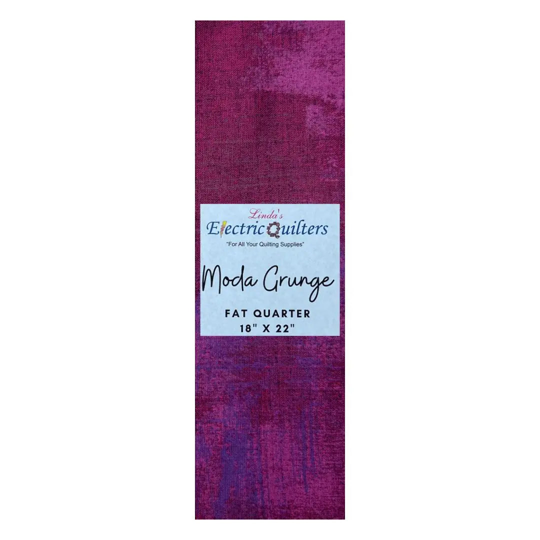 Cotton Fat Quarter Boysenberry Moda Grunge 18 x 22