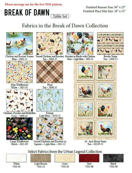 Fabric Panel Break of Dawn Tan 24"x44" Blank Quilting