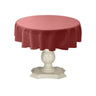 Tablecloth Dull Bridal Satin Fabric - 36" Round, Solid Color (1 Piece)