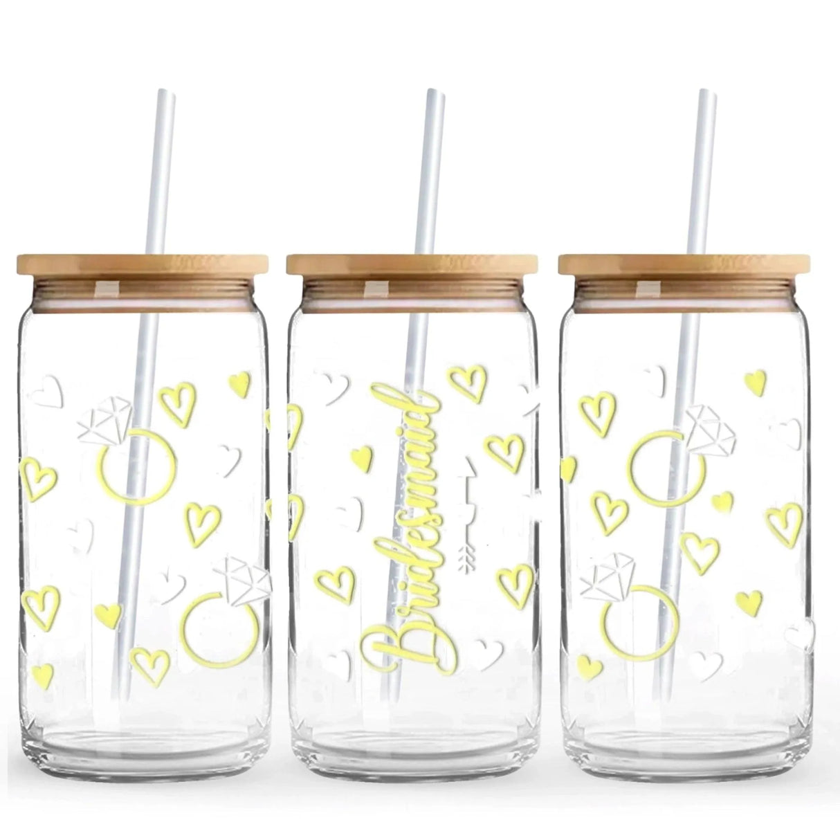 UV DTF Wrap - Bridesmaid (9.7" x 4.3")