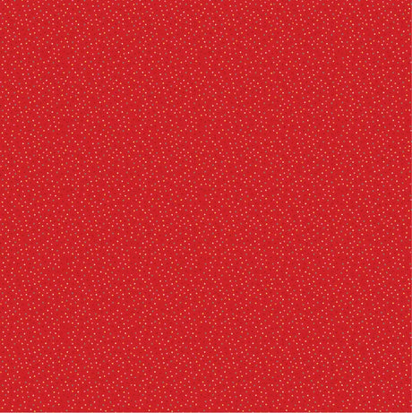 Cotton Fabric Bright Red Hot Tamale 44/45" Width