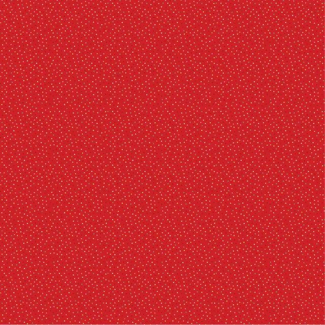 Cotton Fabric Bright Red Hot Tamale 44/45" Width