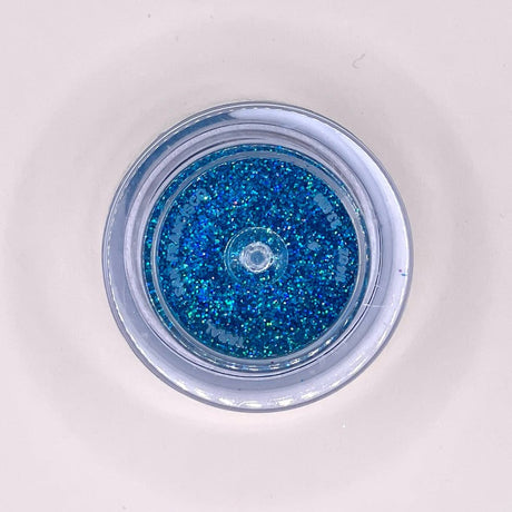 Bright Blue Dazzler Dust Holographic Decorative Glitter for Cake Decorating & Crafts (0.16oz / 5g)