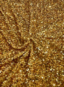 Sequin on Velvet Stretch Fabric