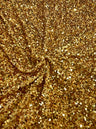 Sequin on Velvet Stretch Fabric