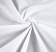 Broadcloth Solid White Broadcloth Fabric - White, 58/60" Width