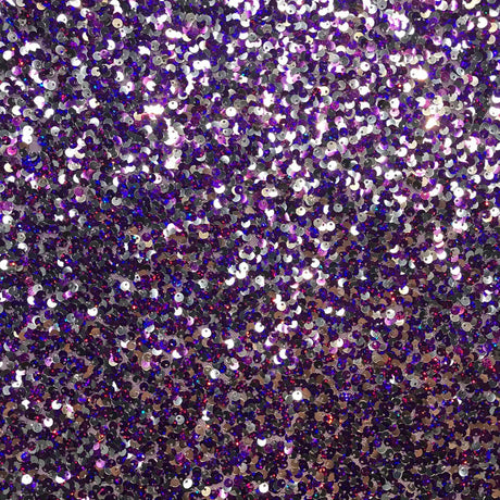 Broadway Stretch Mesh Sequin Fabric - Fuchsia Sparkles/Silver, 54/55" Width (1 Yard)
