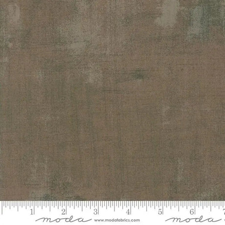 Brown Grunge Basics Bristol Cotton Fabric 44/45"