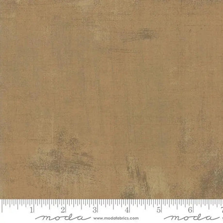 Cotton Fabric Brown Grunge Basics Caramel 44/45