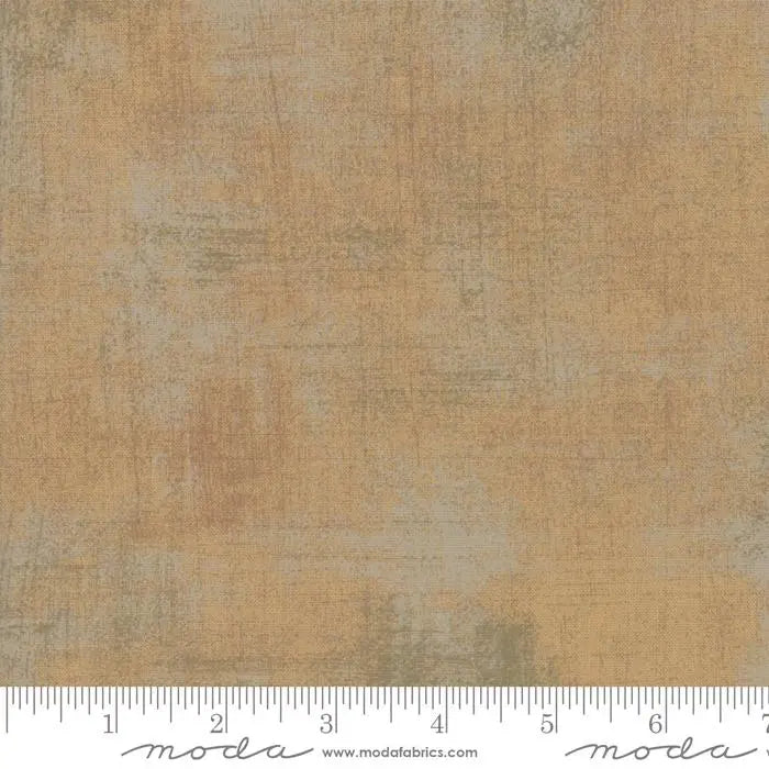 Cotton Fabric Brown Grunge Basics Kraft 44/45"