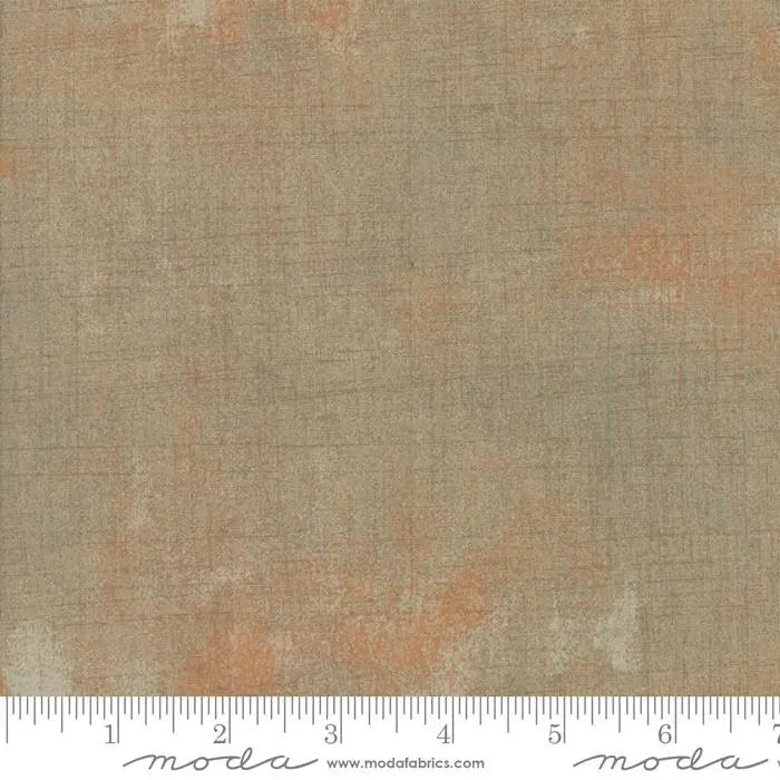 Cotton Fat Quarter Brown Grunge Basics Maple Sugar