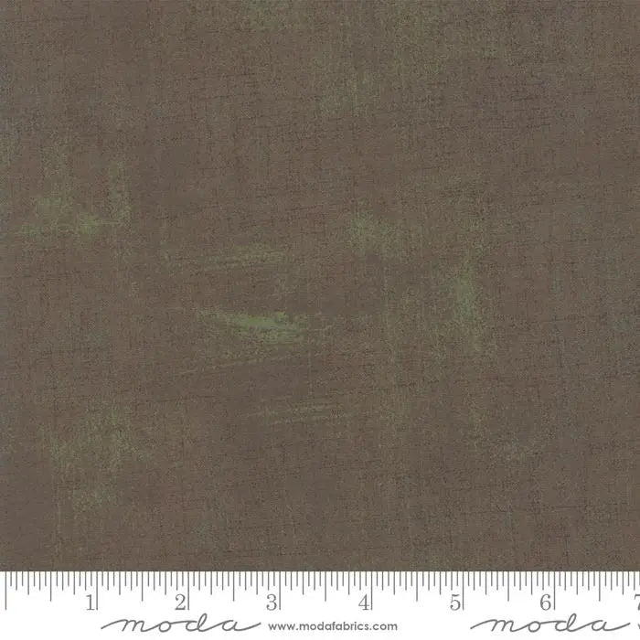 Cotton Fabric Brown Grunge Basics Milk Chocolate 44/45"