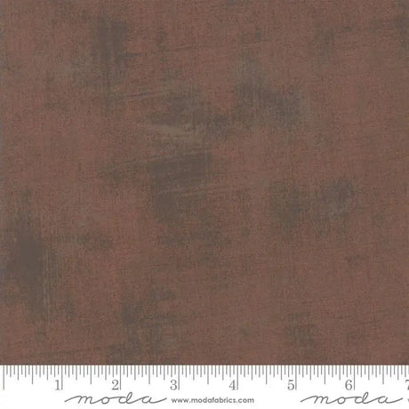 Cotton Fabric Brown Grunge Basics Rum Raisin 44/45" Per Yard