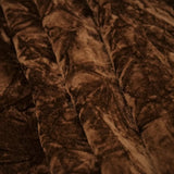 Crushed Velvet Flocking Nylon Fabric - 58/60" Width, 140 GSM, No Stretch, Multiple Colors (1 Yard)