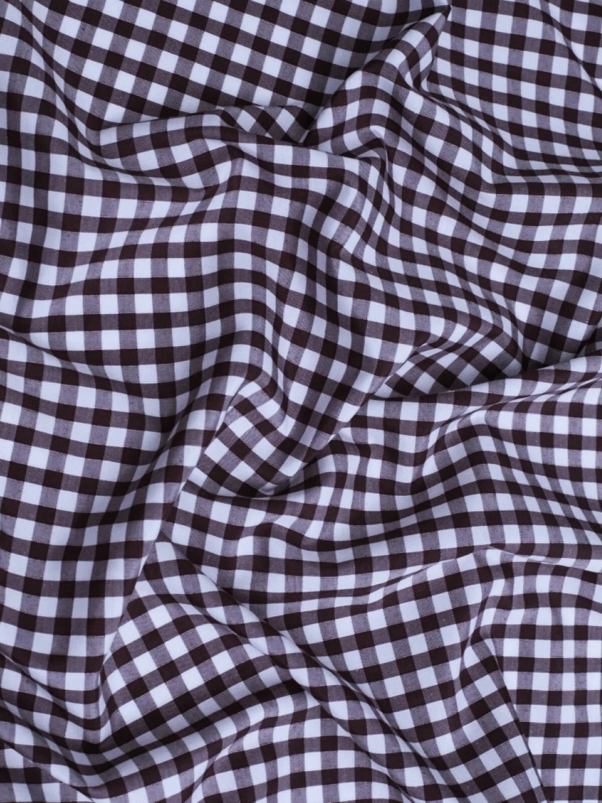 Gingham 1/4" Checkered Poly Cotton Fabric - Checkered Pattern, 57/58" Width (1 Yard)