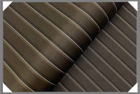 Striped Lining Rayon Blend Fabric - Brown/Dark Brown, Pink/Yellow/Green, White/Blue/Gold, White/Grey/Yellow, White/Yellow/Blue, 57/60" Width