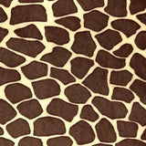 Fleece Fabric Giraffe Print 60" Wide