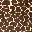 Giraffe Print Polyester Fleece Fabric - Brown, Gold Giraffe Print, 60" Width (1 Yard)
