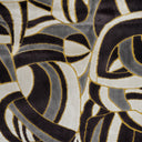 Cut Velvet Upholstery Fabric Brubeck Abstract