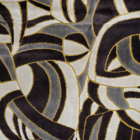 Cut Velvet Upholstery Fabric Brubeck Abstract