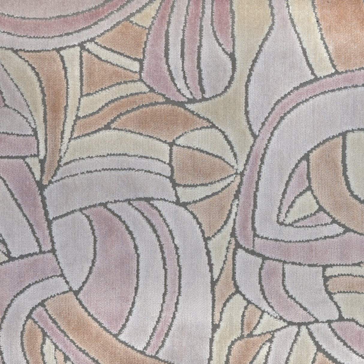 Cut Velvet Upholstery Fabric Brubeck Abstract