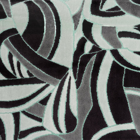 Cut Velvet Upholstery Fabric Brubeck Abstract