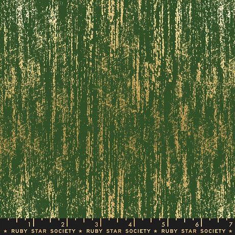 Quilting Cotton Brushed Metallic Sarah Green Ruby Star Society