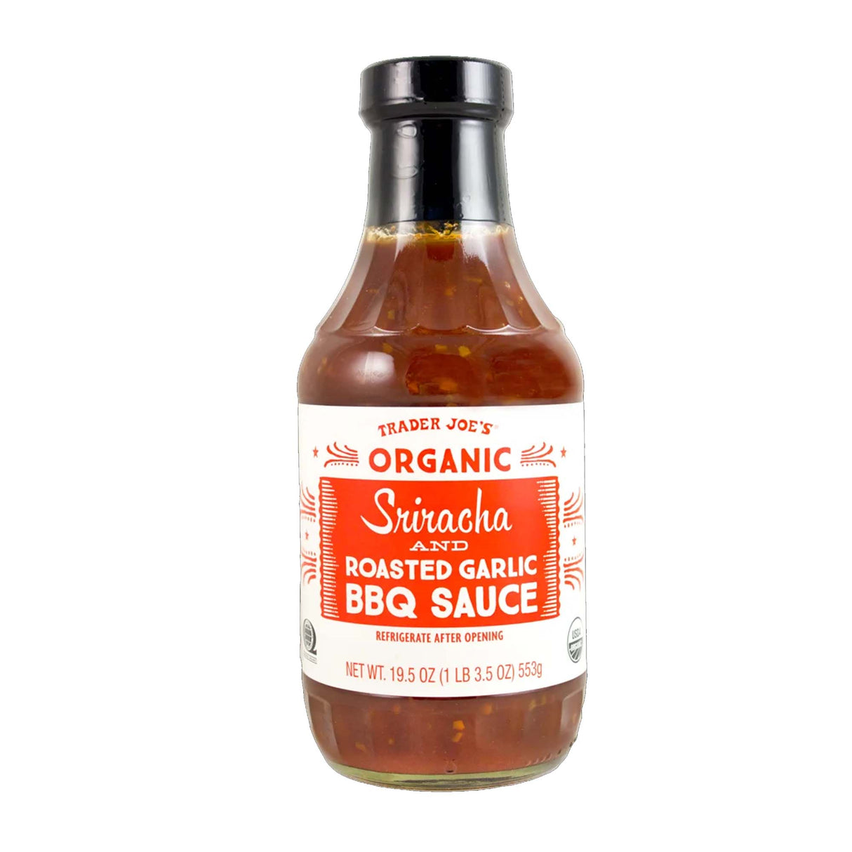 Organic Sriracha & Roasted Garlic BBQ Sauce – Sweet, Spicy & Smoky Fusion Sauce