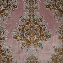 Velvet Upholstery Fabric Buckingham Embossed Printed