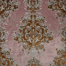 Velvet Upholstery Fabric Buckingham Embossed Printed