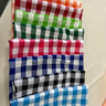 1 Yard Buffalo Check Poly Poplin Fabric 60” Wide for Table Runners Curtains & Decor