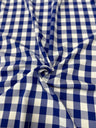 1 Yard Buffalo Check Polyester Poplin Fabric 60" Wide for Tablecloths, Drapes & Decor
