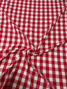 1 Yard Buffalo Check Poly Poplin Fabric 60” Wide for Table Runners Curtains & Decor