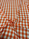 1 Yard Buffalo Check Polyester Poplin Fabric 60" Wide for Tablecloths, Drapes & Decor