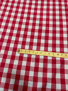 1 Yard Buffalo Check Poly Poplin Fabric 60” Wide for Table Runners Curtains & Decor