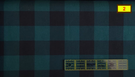 Quilting Cotton Buffalo Plaid Clearance Navy Black Gray Hunter