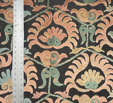 Cut Velvet Upholstery Fabric Bukhara Damask