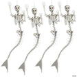 Bulk Life-Size Original Mermaid Skeleton Halloween Decorations - 4 Pc.