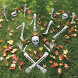 Bulk Life-Sized Buried Skeleton Yard Halloween Decorations – 3 pc