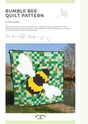 Bumble Bee Quilt Pattern 55 x 55 in