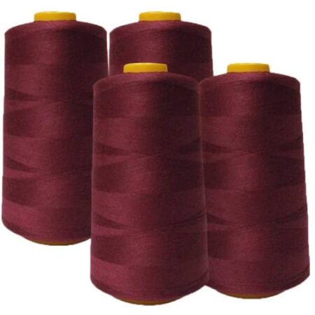 1 Yard Bulk 4 Pack All Purpose Sewing Thread Cones for Machine Stitching standard spool size
