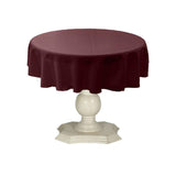 Dull Bridal Satin Fabric - Solid Color, 51" Round (1 Piece)