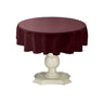 Dull Bridal Satin Fabric - Solid Color, 51" Round (1 Piece)
